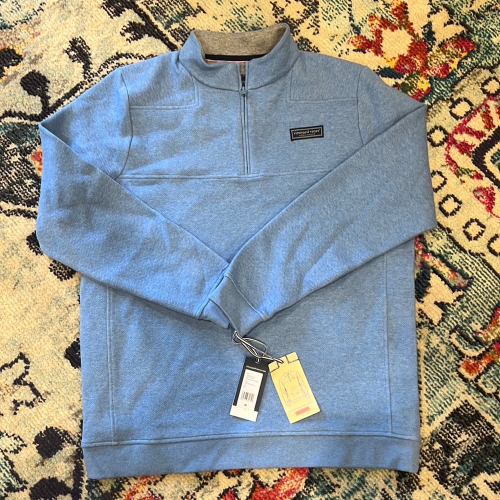 NWT Men’s Vineyard Vines Saltwater Fleece Shep Shirt (No Longer Available at VV)